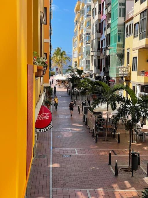 לאס פאלמס דה גראן קנאריה 2 Bedrooms Flat 50 Mts Away From Las Canteras Beach מראה חיצוני תמונה