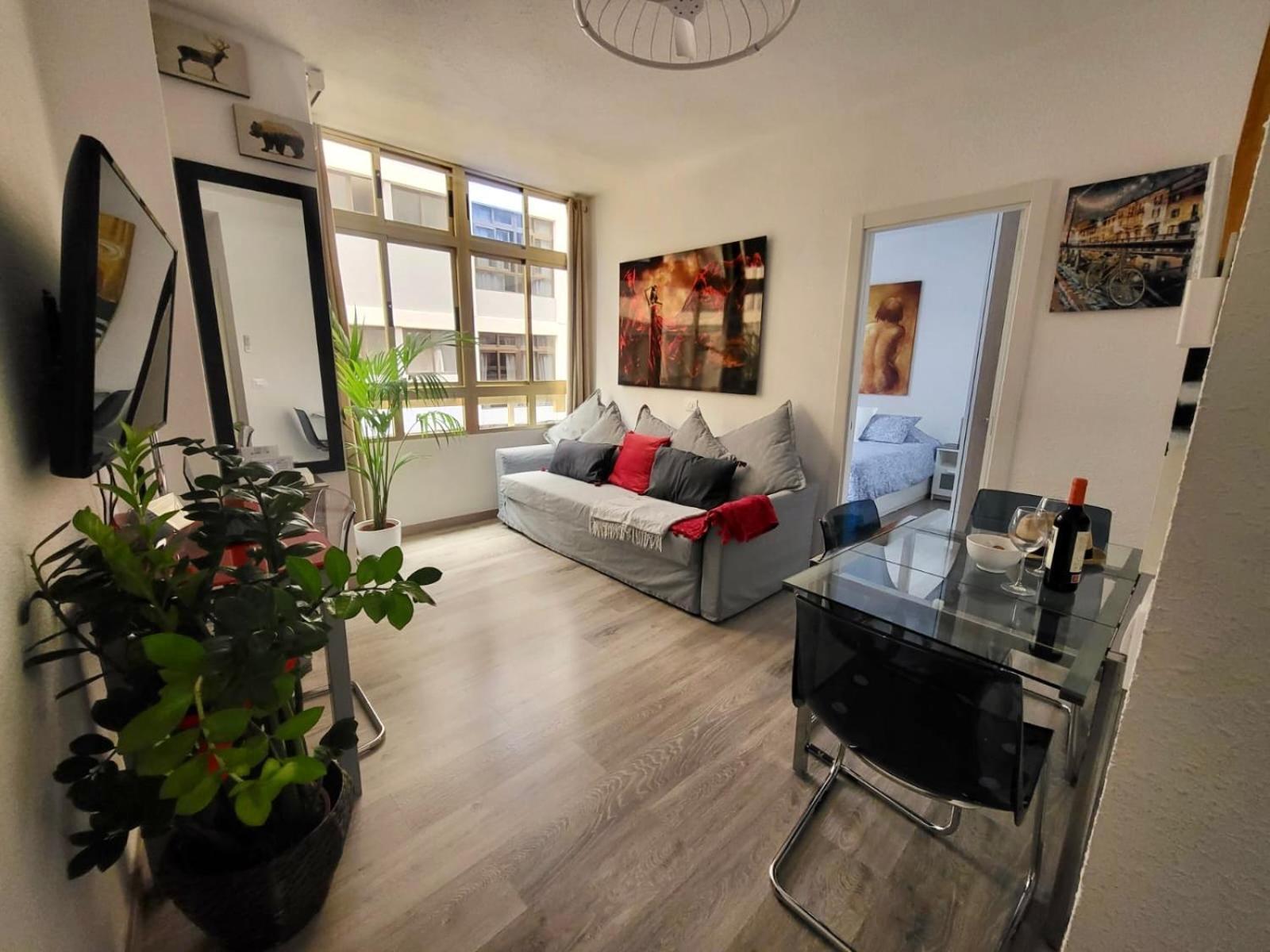 לאס פאלמס דה גראן קנאריה 2 Bedrooms Flat 50 Mts Away From Las Canteras Beach מראה חיצוני תמונה