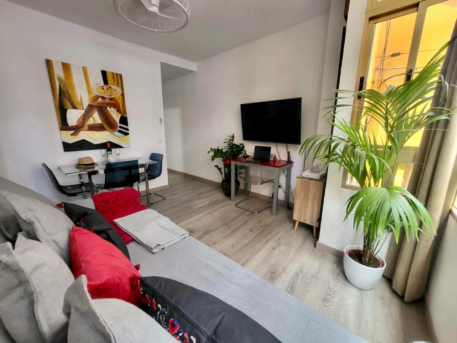 לאס פאלמס דה גראן קנאריה 2 Bedrooms Flat 50 Mts Away From Las Canteras Beach מראה חיצוני תמונה