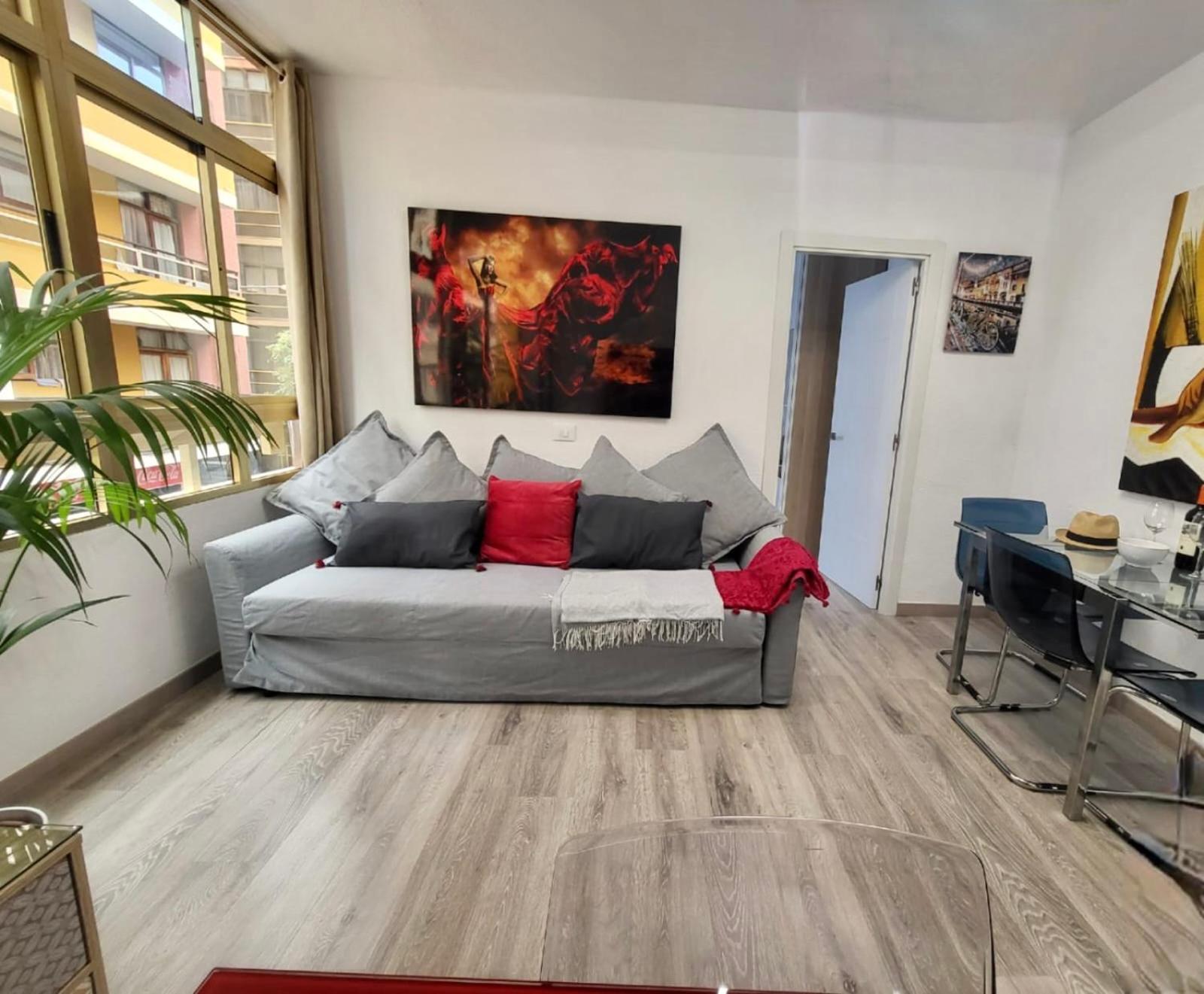 לאס פאלמס דה גראן קנאריה 2 Bedrooms Flat 50 Mts Away From Las Canteras Beach מראה חיצוני תמונה